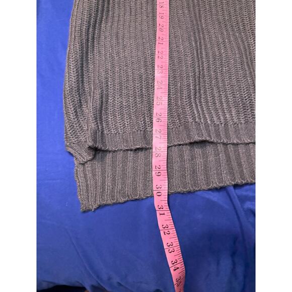 NWT Boohoo oversized ribbed sweater womens m/l minimalist cozy capsule neutral - Picture 8 of 9